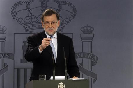 29/12/2015. Consejo de Ministros: Mariano Rajoy. Consejo de Ministros: Mariano Rajoy